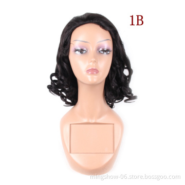 Natural Wave Brazilian Remy Hair Pixie Cut Human Wigs Human Hair Wigs For Black/White Women